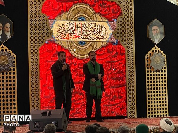 عزاداری هیأت یزد در حرم مطهر رضوی