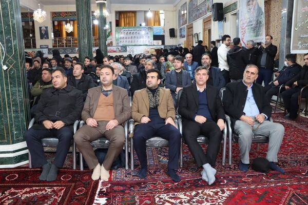 مراسم یادبود پنجمین سالگرد شهادت حاج قاسم سلیمانی در شهرستان سرعین 
