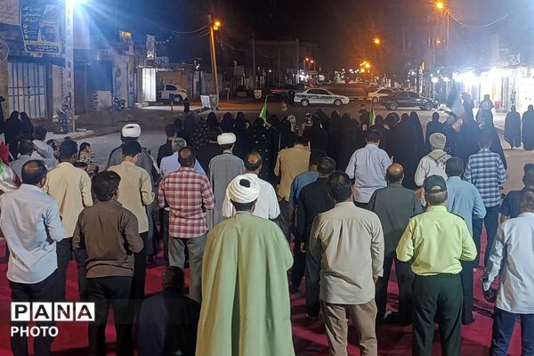 طنین  یاد و نام شهید ماکان نصیری در قلب رودبارجنوب