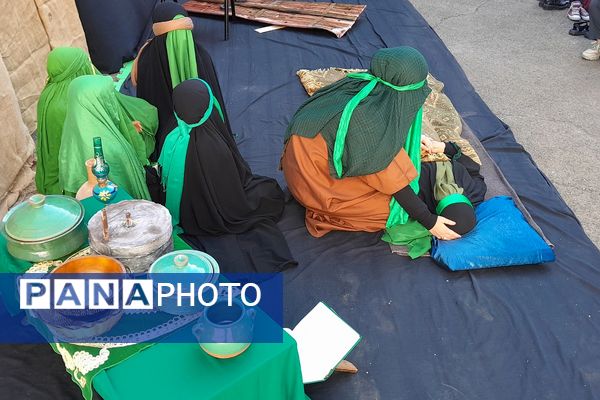 درخشش نمایش شهادت حضرت فاطمه(س) در مدرسه عباسقلی رهگذر