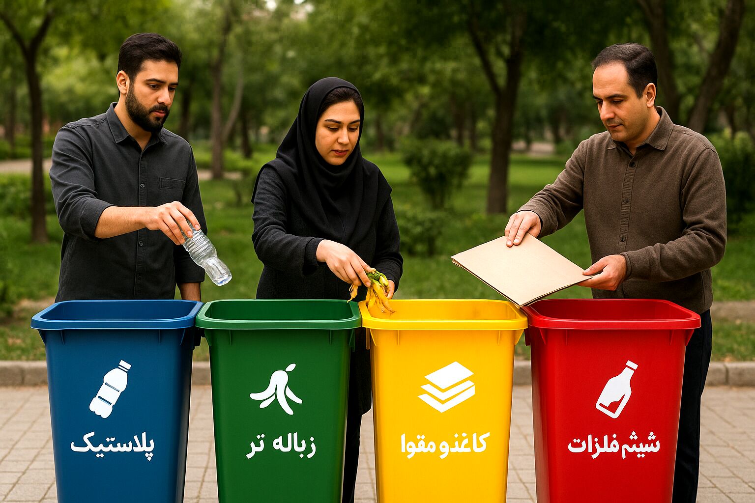 تفکیک زباله از مبدا؛ گامی کوچک برای کاری بزرگ