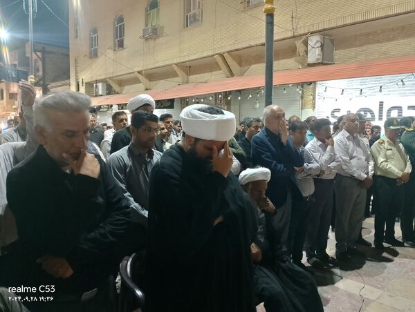 تجمع مردم رودان در محکومیت ترور شهید سیدحسن نصرالله