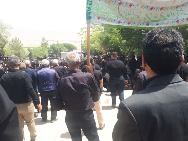 مراسم عاشورای حسینی در امامزاده دلاور آشخانه 