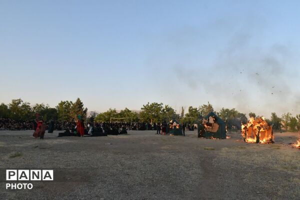 نمایش تعزیه در مهستان