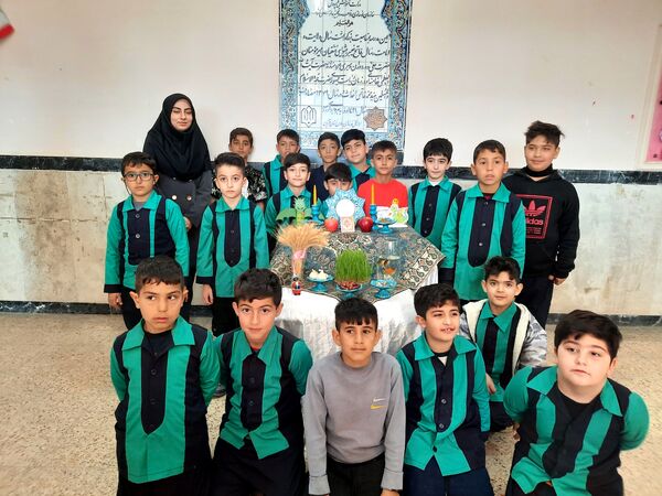 جشن عید نوروز در مدارس استان قزوین