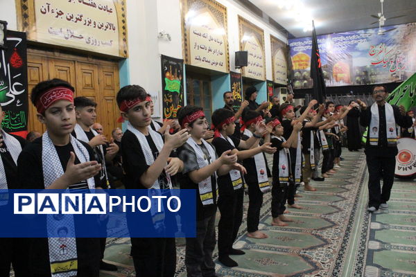 سوگواره احلی من العسل در گلوگاه 