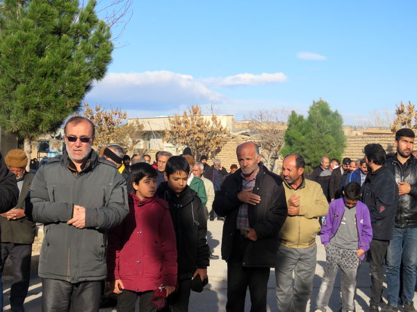 اجتماع و دسته روی عزاداران علوی در شهر درق برگزار شد