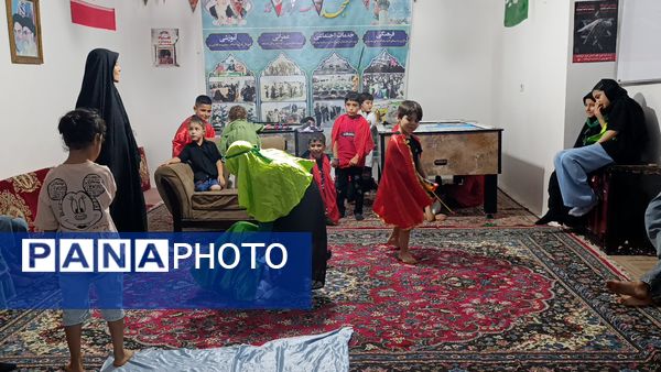 برپایی مهد آدینه نور در مسجد صاحب الزمان آشخانه 