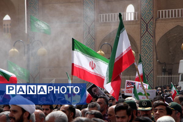 تشییع شهدای حمله رژیم صهیونیستی در یزد