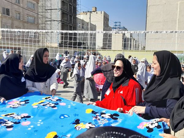 مسابقات خانوادگی در مدرسه پورشهریاری