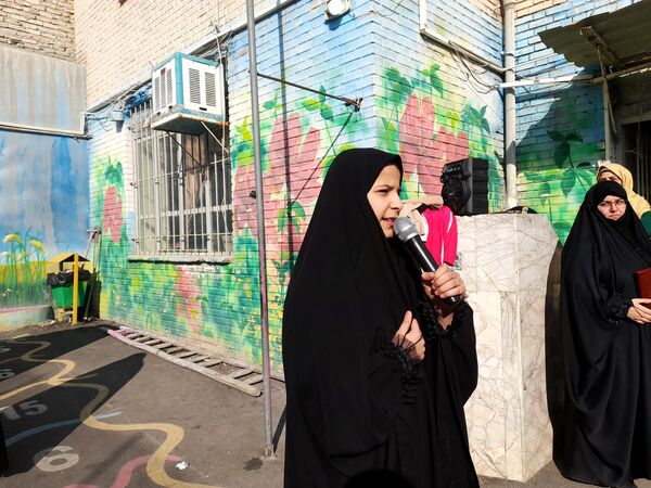 مراسم شهادت حضرت زهرا در دبستان شهید فیاض‌بخش ناحیه ۵ مشهد