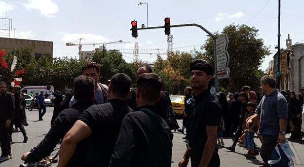 مراسم جاماندگان اربعین در مشهد مقدس