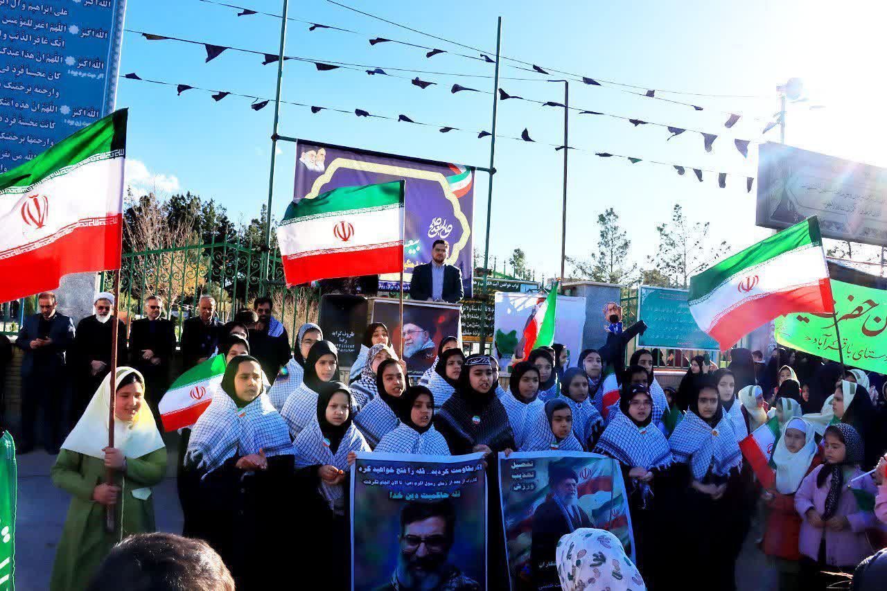 برگزاری مراسم راهپیمایی قدس در روستاهای صرم و جعفرآباد قم
