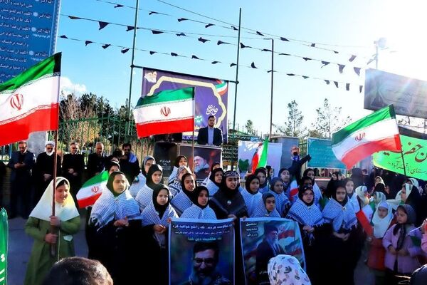 برگزاری مراسم راهپیمایی قدس در روستاهای صرم و جعفرآباد قم
