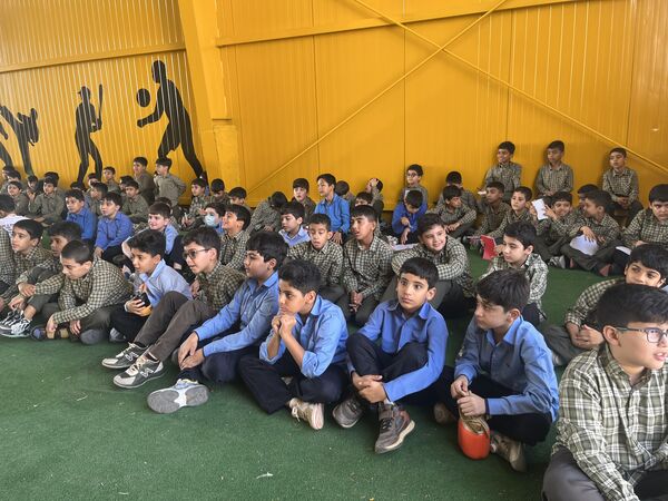 روز آتش‌نشانی در دبستان شهید تندگویان