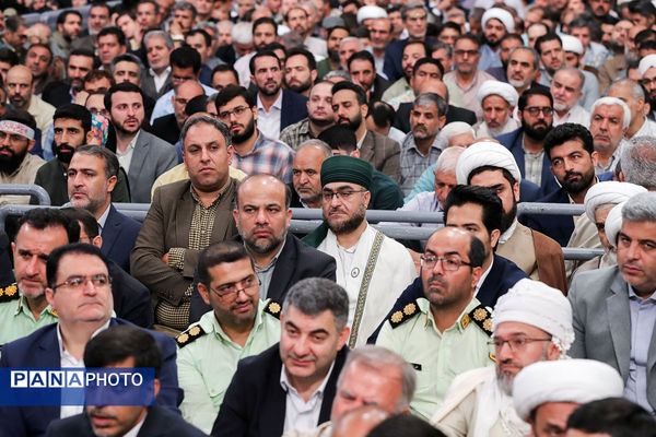 دیدار مسئولان و کارگزاران حج با رهبر انقلاب اسلامی