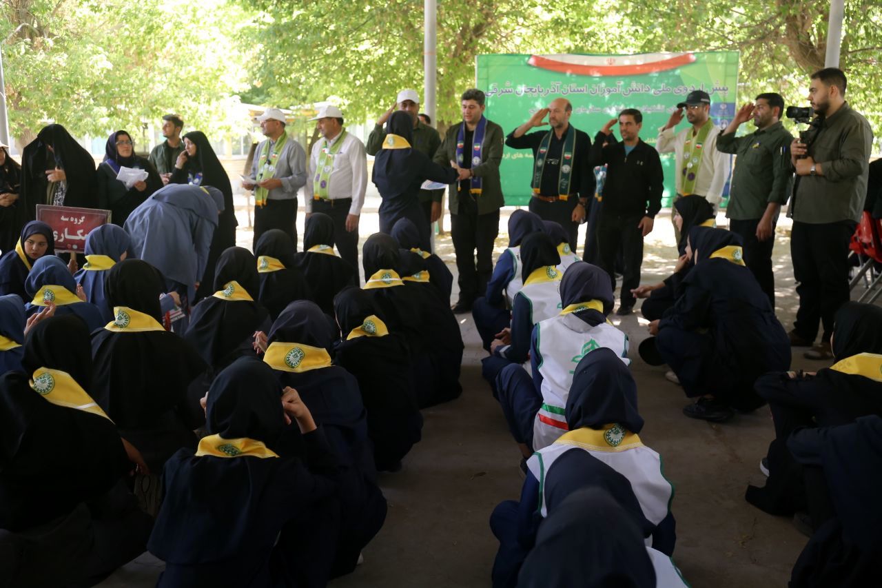 روز دوم پیش اردوی ملی پیشتازان دختر آذربایجان شرقی