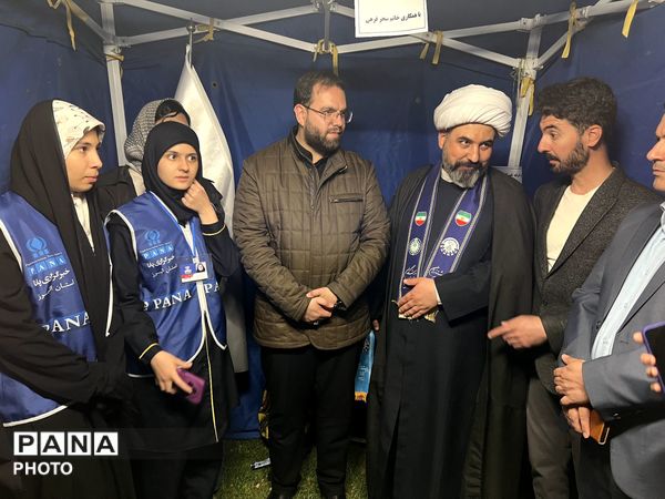 برپایی موکب پاتوق «نوجوان مبارز» در ساوجبلاغ 