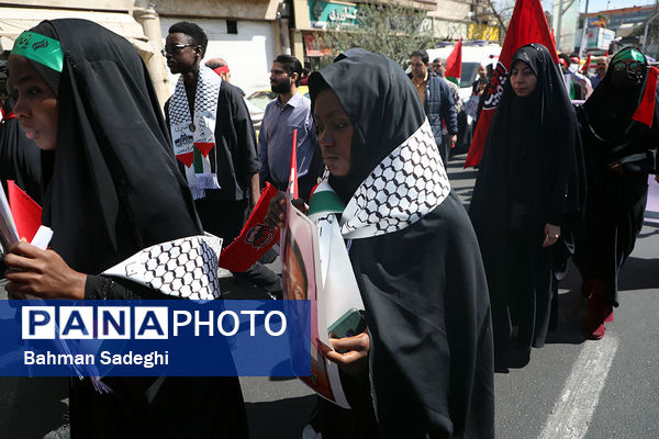 مراسم راهپیمایی روز جهانی قدس در تهران