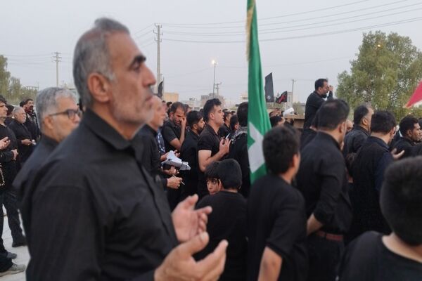 تجمع هیات‌های مذهبی در روز عاشورا