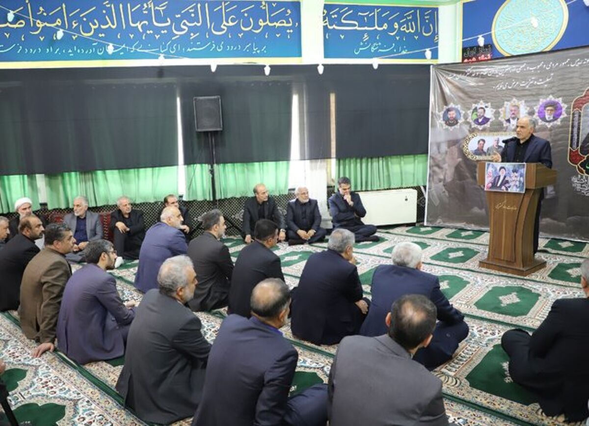 مراسم بزرگداشت رئیس جمهور شهید و هیات همراه برگزار شد