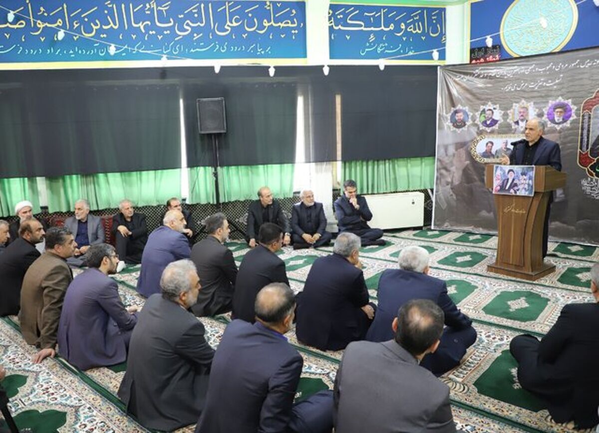 مراسم بزرگداشت رئیس جمهور شهید و هیات همراه برگزار شد