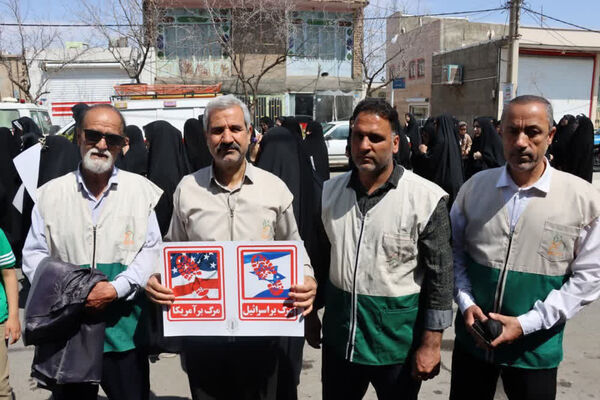 جلوه های از راهپیمایی روز قدس در کهک، جعفریه و روستای صرم قم