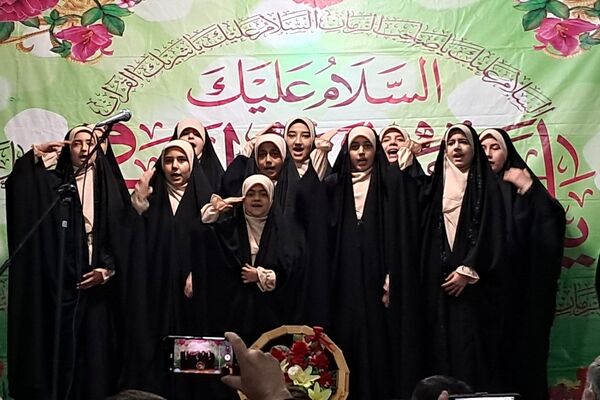 جشن میلاد امام زمان(عج) و گرامیداشت دهه فجر در مسجد بقیة الله شوراب صغیر
