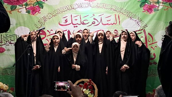جشن میلاد امام زمان(عج) و گرامیداشت دهه فجر در مسجد بقیة الله شوراب صغیر
