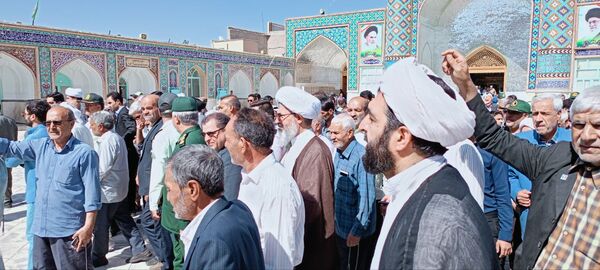 راهپیمایی جمعه خشم در کاشمر 