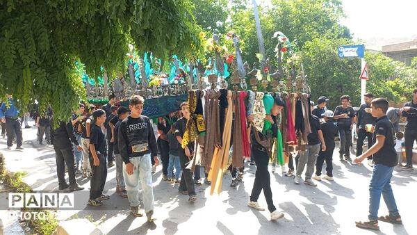 مراسم عاشورای حسینی در شهر خور