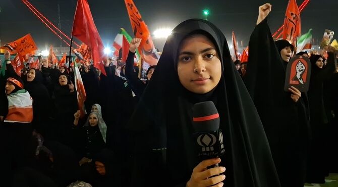  حماسه تشییع باشکوه رهبر شهید  انقلاب در بلوار پیامبر اعظم(ص) قم