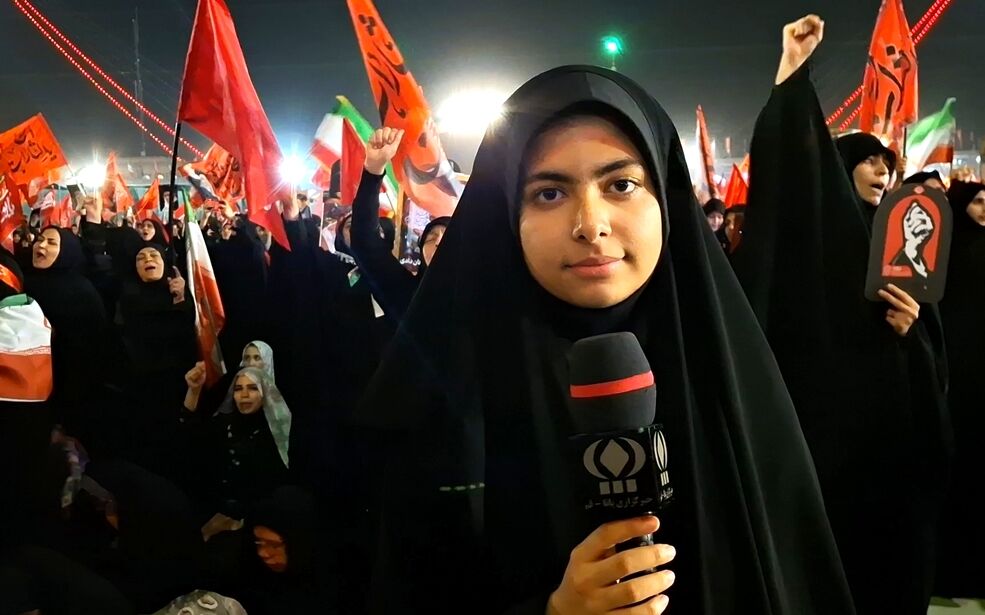  حماسه تشییع باشکوه رهبر شهید  انقلاب در بلوار پیامبر اعظم(ص) قم
