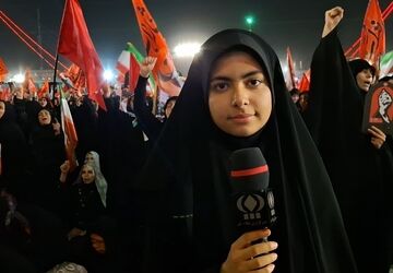  حماسه تشییع باشکوه رهبر شهید  انقلاب در بلوار پیامبر اعظم(ص) قم