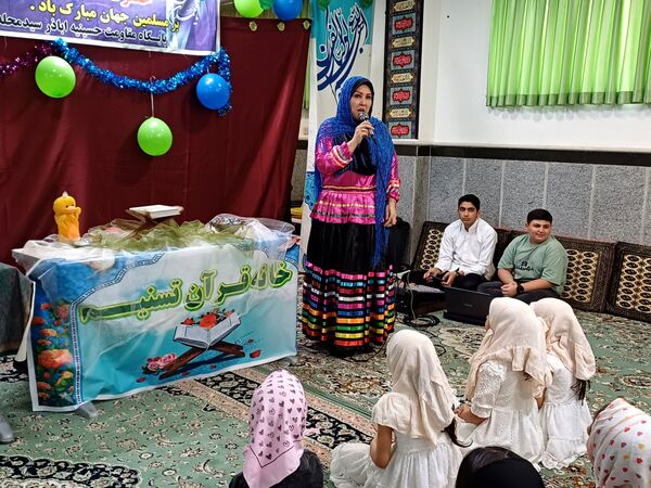 جشن میلاد پیامبر(ص) در حسینیه اباذر قائمشهر