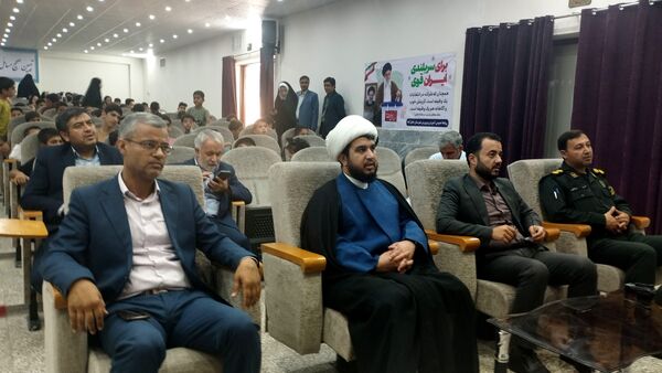 آیین افتتاحیه کلاس‌های اوقات فراغت شهرستان خلیل‌آباد