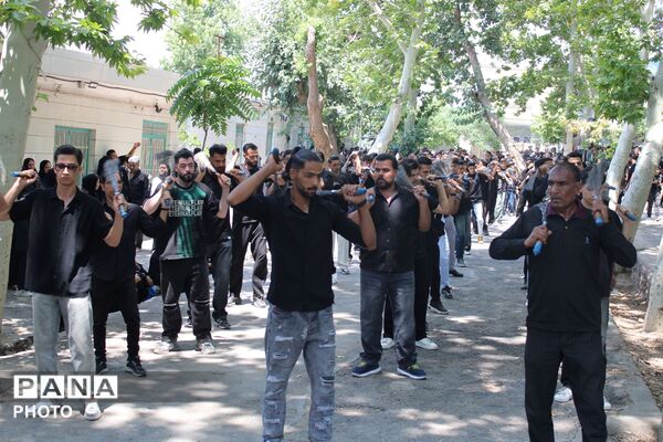 مراسم سوگواری عاشورا در فرخک، غار، بشرآباد و دربهشت با آداب سنتی