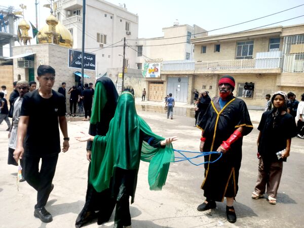 مراسم عزاداری روز عاشورا در میناب
