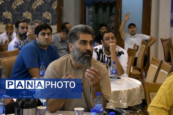 برگزاری جلسه هیئت فوتبال شهر پردیس با حضور مدیران باشگاه ها و مربیان