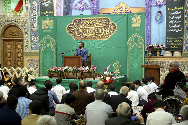جشن میلاد امام علی(ع) در حرم حضرت معصومه(س) با تلاوت قاریان نوجوان 