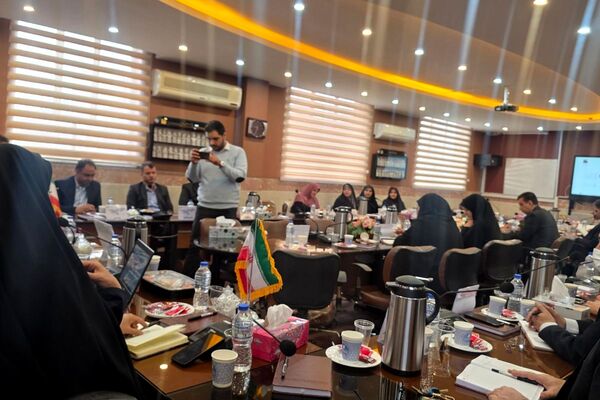 نشست هم‌اندیشی معاونین آموزش متوسطه در اداره رباط‌کریم