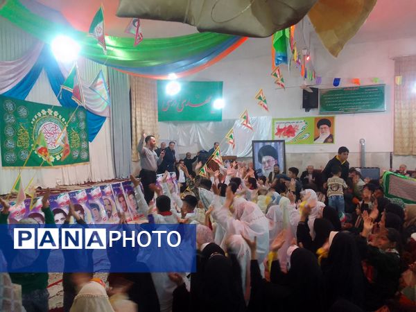 برگزاری جشن نیمه شعبان در حسینیه روستای جوادیه