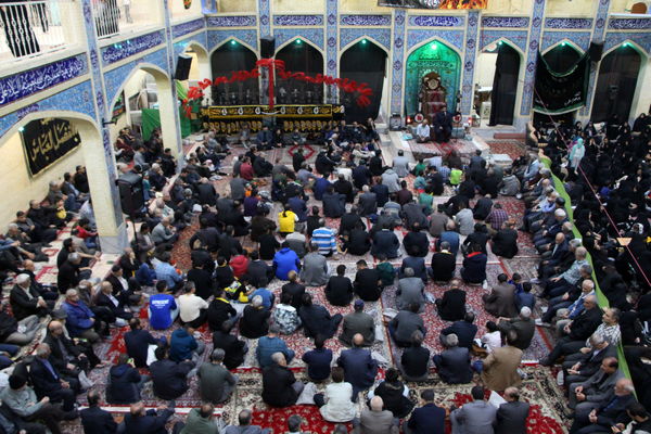 مراسم عزاداری فاطمیه در حسنیه چهارده معصوم یزد