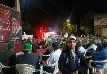 حضور مردم شهر بار در تجمعات برای خون خواهی امام شهید