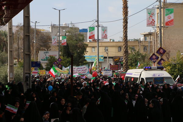حضور پرشور مردم انقلابی جهرم در جشن 47 سالگی انقلاب اسلامی