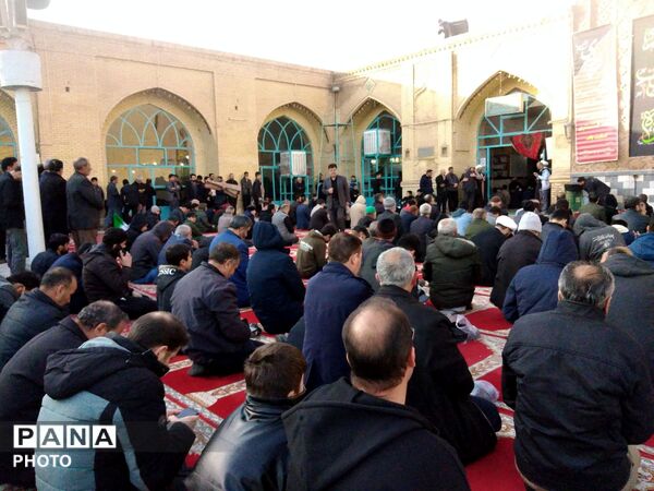 عزاداری شهادت مظلومانه امام خامنه ای 
