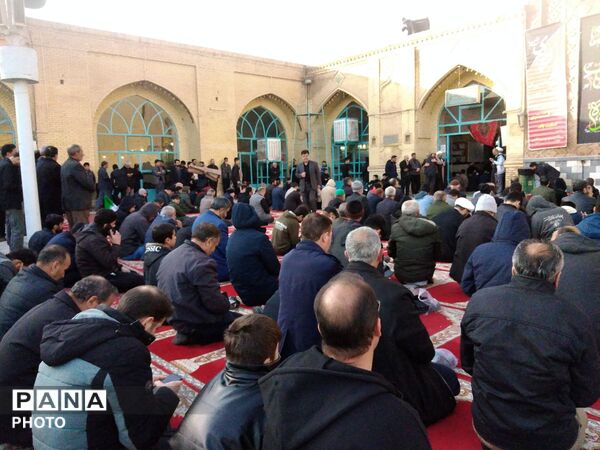 عزاداری شهادت مظلومانه امام خامنه ای 