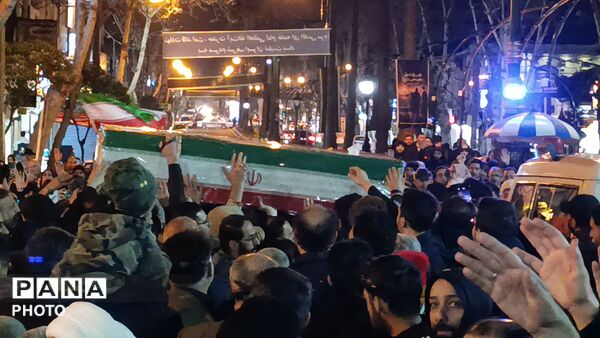 وداع با پیکر امیر سرتیپ دوم شهید دکتر یوسف رهبر دریاسری