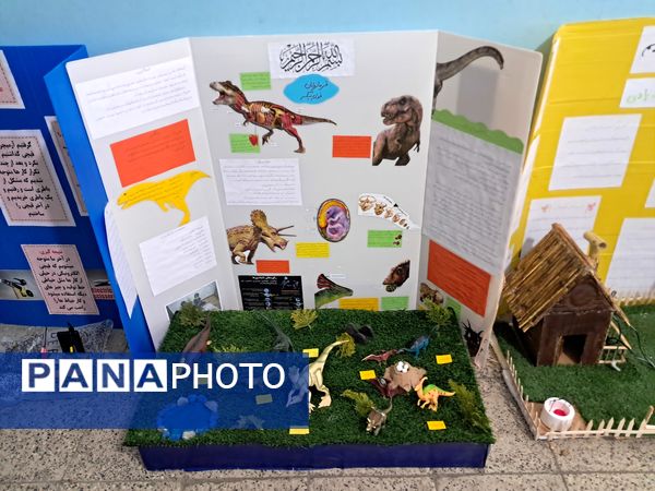 افتتاح نمایشگاه جابربن‌حیان در دبستان شهید احمدپور قائمشهر