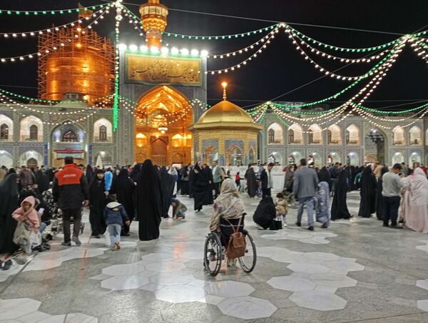 ولادت امام حسن مجتبی(ع) در حرم امام رضا(ع)